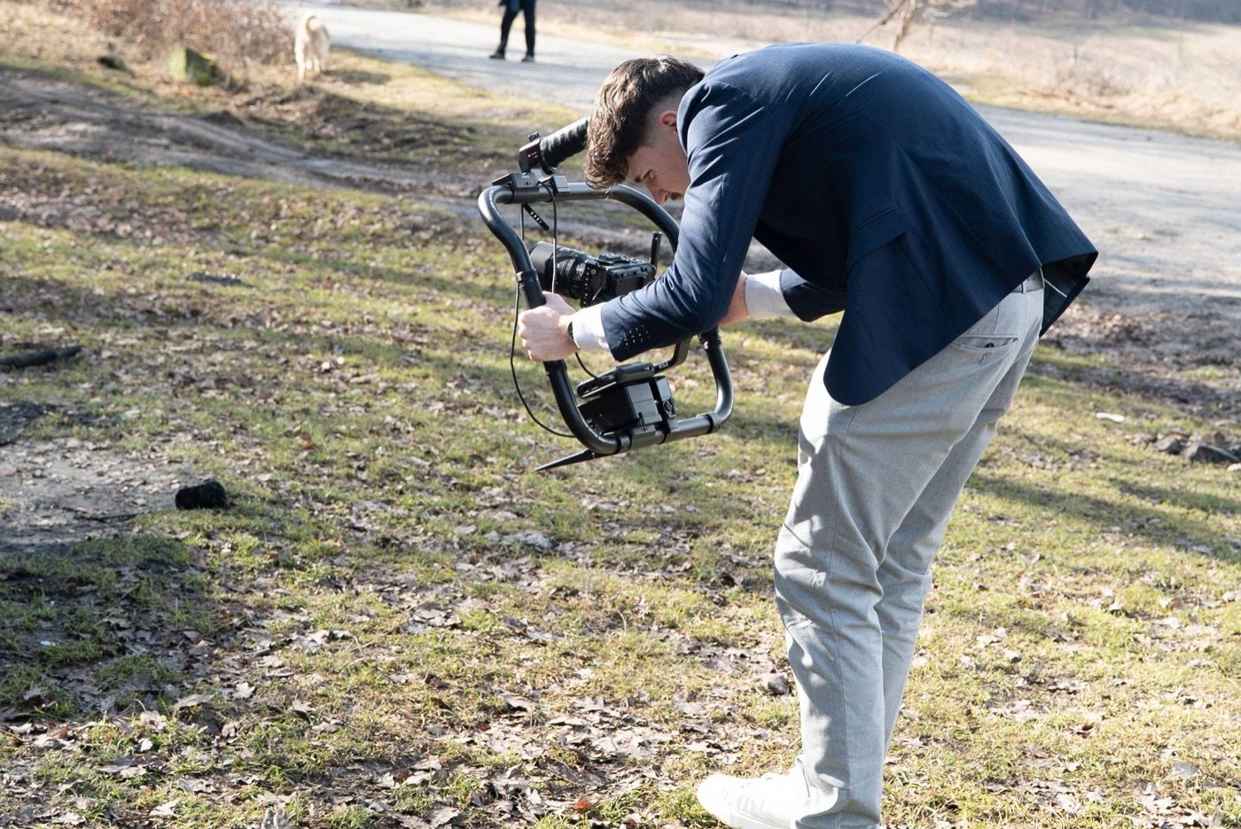Din culise: filmare în aer liber cu gimbal